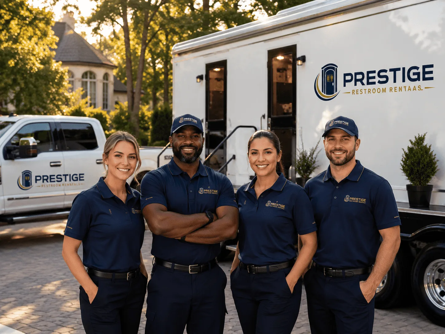 Trusted Luxury Portable Restrooms company in Irons, MI